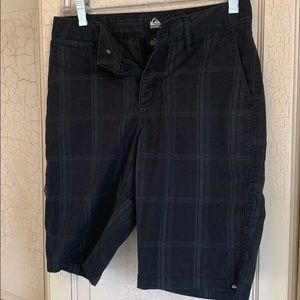 Quick Silver plaid shorts
